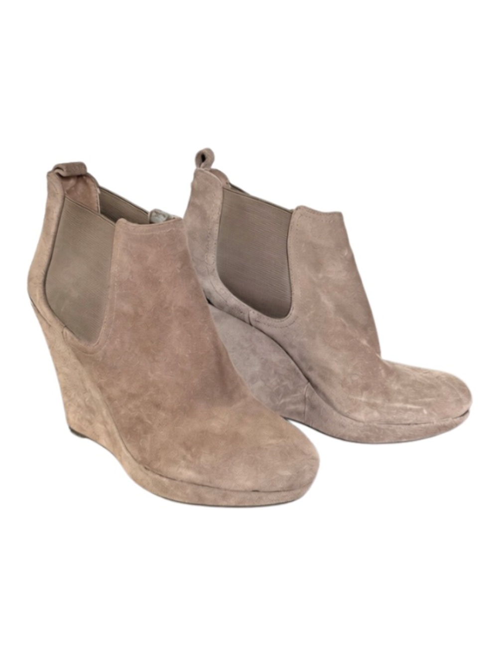 Jessica Simpson Suede Wedge Booties